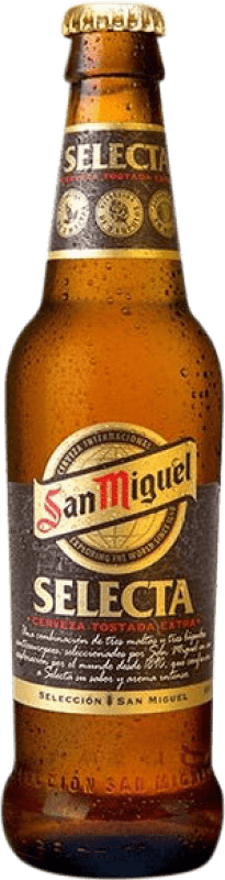 Bière Boîte de 24 unités San Miguel Selecta Bouteille Tiers 33 cl. tendance – Image 2