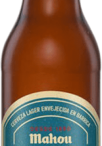 Alternative view of Bière Boîte de 12 unités Mahou Barrica Bourbon Bouteille Tiers 33 cl. meilleure offre