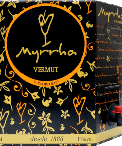Vermouth Padró Myrrha Rojo Bag in Box 5 L.