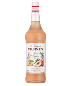 Sirop Monin Pêche Blanche spécial